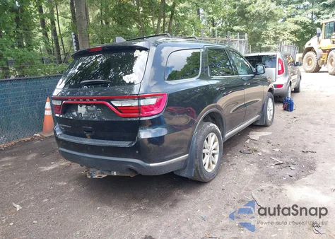 2014 Dodge Durango Sxt из США, поврежденный, VIN 1C4RDJAG0EC972801
